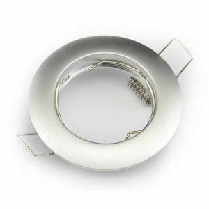 Aro-fijo-70mm-plata para-Bombilla MR16